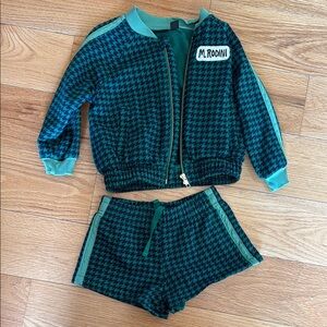 Kids Green Costume Set